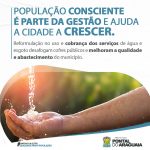 Reformulação no uso e cobrança do fornecimento de água desafogam cofres públicos e melhoram o abastecimento e demais serviços