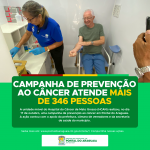 Campanha de prevenção ao câncer em Pontal do Araguaia atende mais de 346 pessoas