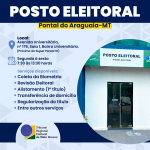 Pontal do Araguaia recebe novo Posto Eleitoral para maior comodidade dos cidadãos